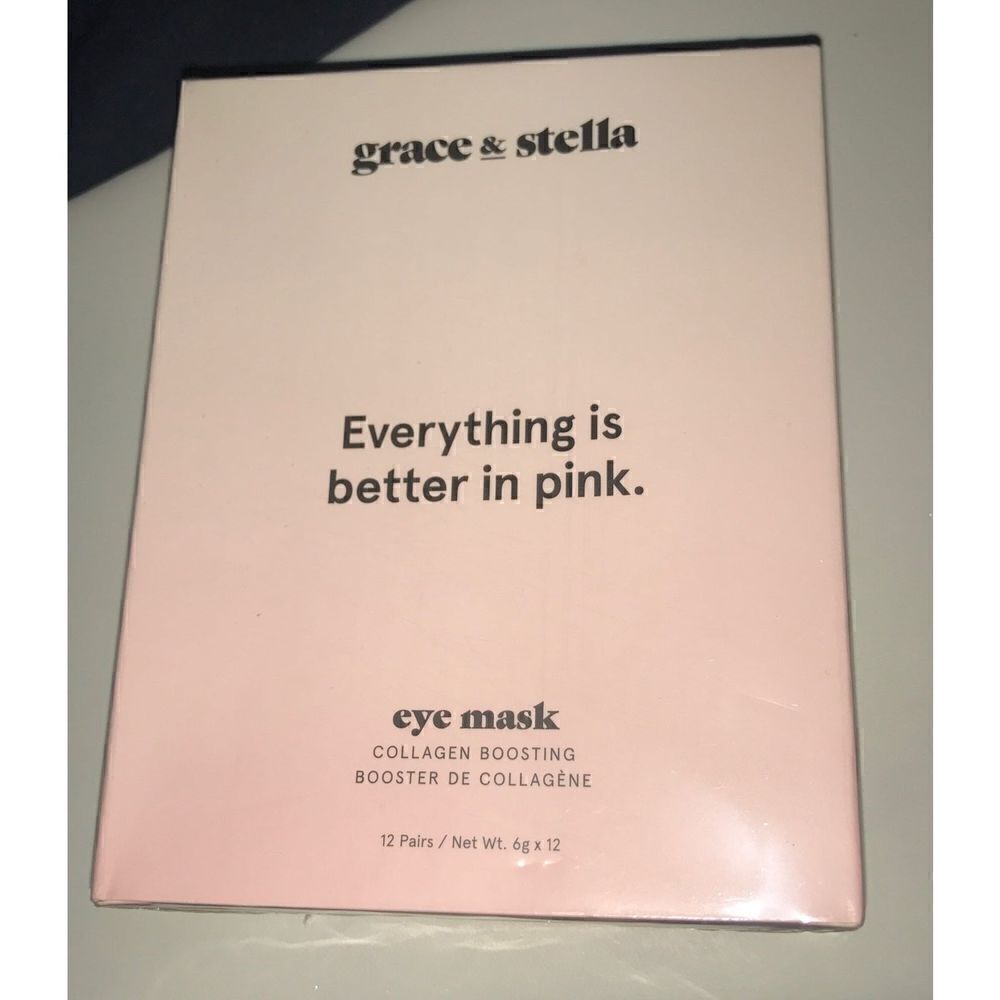 Brand New & Sealed~Grace & Stella Collagen Boosting Eye Mask Set